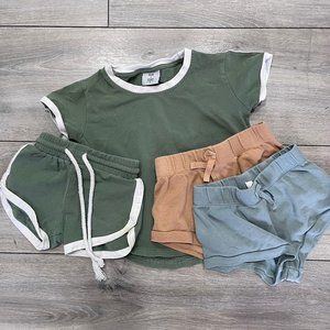 Olive + Scout Matching Set and Organic Shorts
